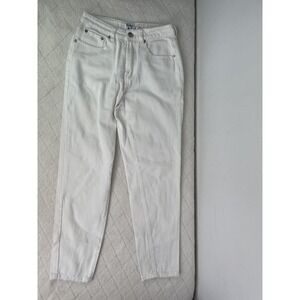 Princess Polly White‎ Jeans 24x25 Clean Exc Cond 100 Cotton D7